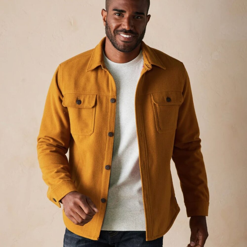 NWT The Normal Brand Men’s Brightside Flannel Lined Workwear Jacket – Large - Picture 3 of 8